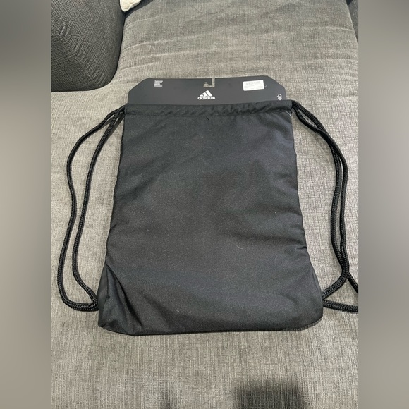 BRAND NEW WITH TAG & PACKAGING | Unisex Adidas Black Sack Pack Bag - Picture 2 of 4